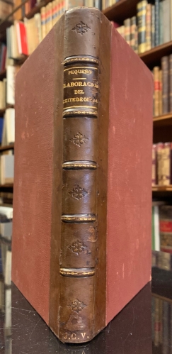 Portada de Nociones acerca de la Elaboraci�n del Aceite de Olivas - D. Peque�o