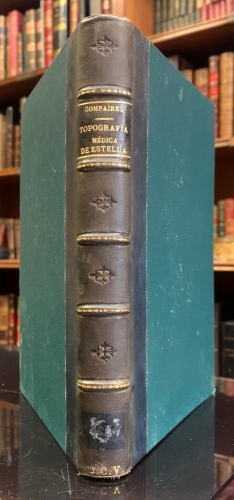 Portada de Geografia Medica Espa�ola. Topograf�a M�dica de Estella y del partido m�dico-quir�rgico de Villatuerta (Navarra)