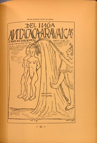 Portada de El Derecho Inca segun Felipe Guaman Poma de Ayala - Jose Varallanos. Felipe Guaman Poma de Ayala