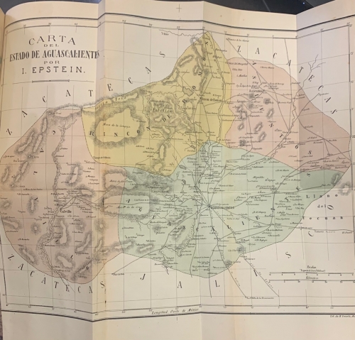 Portada de Historia del Estado de Aguascalientes - Agustin R. Gonzalez