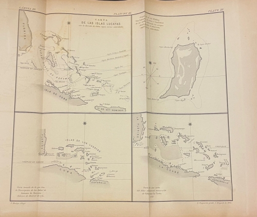 Portada de Las Primeras Tierras descubiertas por Col�n. Ensayo Cr�tico - Patricio Montojo