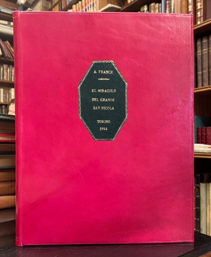 Portada de Il Miracolo del Grande S. Nicola - Anatole France