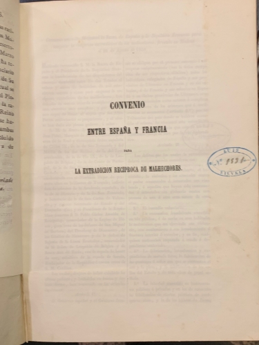 Portada de Conjunto de documentos sobre Malhechores