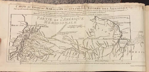 Portada de Relation Abregee d' Un Voyage fait dans L'interieur de L'Amerique Meridionale depuis la Cote de la Mer du Sud, jusqu'aux Cotes du Bresil & de la Guyane en descendant la Riviere des Amazones - M. de la Condamine