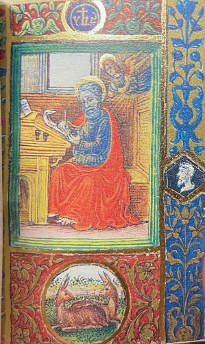 Portada de Libro de Horas de los Medicis de Lorenzo II El Joven