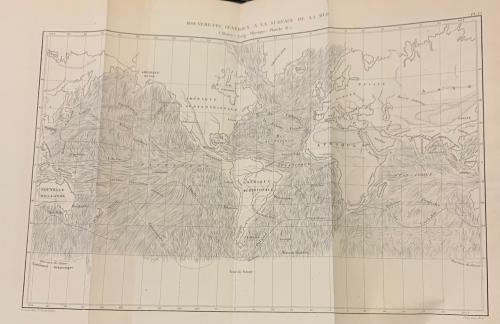 Portada de Meteorologie Nautique. Vents et Courants  Routes Generales extraits des sailing directions de Maury - Charles Ploix