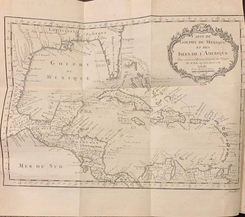 Portada de Histoire Generale des Voiages ou Nouvelle Collection de toutes les relations de voiages para mer et par terre. Tome XII. Am�rica
