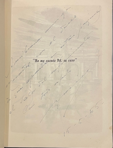 Portada de No me cuente Ud. su caso - Javier Martinez Artajo
