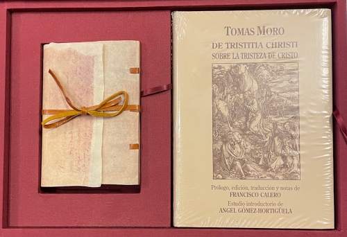 Portada de De Tristitia Christi. Sobre la Tristeza de Cristo - Tomas Moro