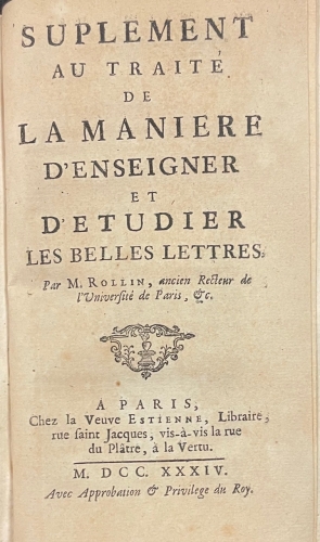 Portada de Almoran et Hamet, Anecdote Orientale Publi�e Pour L�instruction D�un Jeune Monarque.