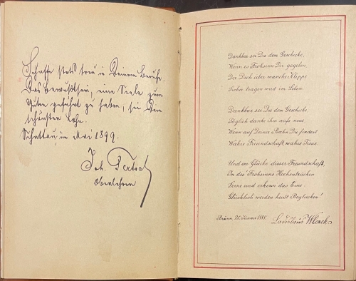 Portada de Album de Poesias en alem�n. S. XIX
