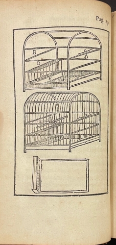 Portada de Nouveau Traite des Serins de Canarie, contenant la maniere de les elever, les apparier pour en avoir de belles races... - J. C. Hervieux de Chanteloup