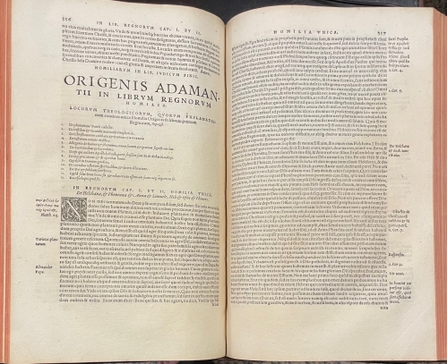Portada de Origenis Adamantii. Opera quae quidem extant omnia - Origenes Adamantius. Origenes de Alejandria