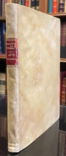 Portada de Arte Cisoria, o Tratado del Arte del Cortar del Cuchillo - Enrique de Aragon