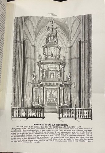 Portada de Glorias de Sevilla. - Vicente Alvarez Miranda. Seraf�n Adame y Mu�oz