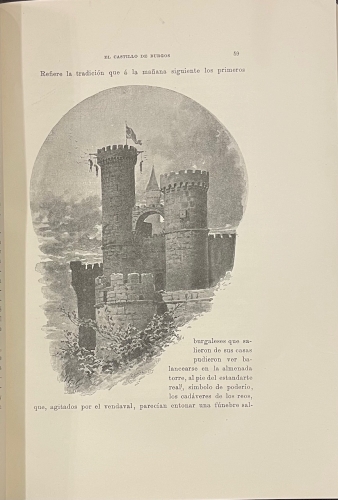 Portada de El Castillo de Burgos - Eduardo de Oliver-Copons