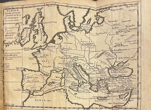 Portada de Dionysii Orbis Descriptio - Dionisio Periegeta