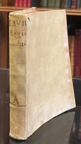 Portada de Davidis Regis ac Prophetae Psalmorum Liber