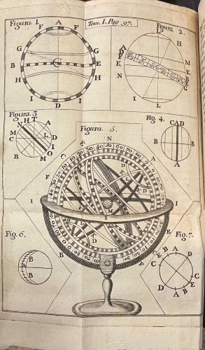 Portada de Clave Geographica para aprender Geographia los que no tienen maestro - Fr. Henrique Florez 