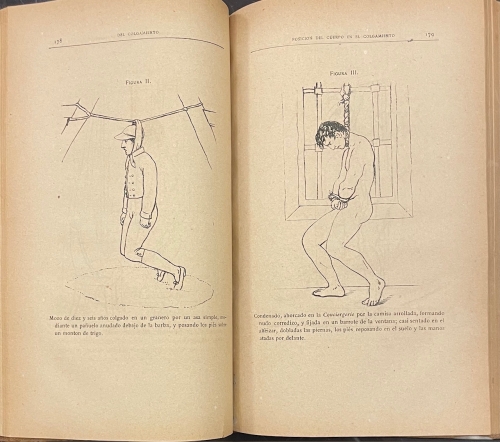 Portada de Estudio M�dico-Legal sobre El Colgamiento, la Extrangulaci�n y la Sofocaci�n. La Asfixia - Ambrosio Tardieu. Prudencio Sere�ana y Partag�s