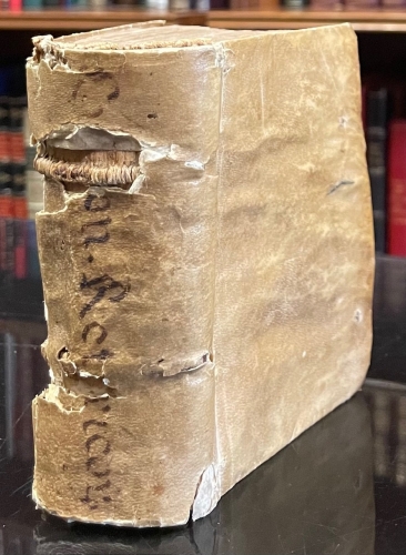 Portada de Rhetoricorum ad Herennium Libri Quator. Rhetoricum Posterior Tomus - Ciceronis. Ciceron