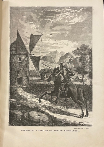 Portada de El Ingenioso Hidalgo Don Quijote de la Mancha. Novelas Ejemplares - Miguel de Cervantes Saavedra