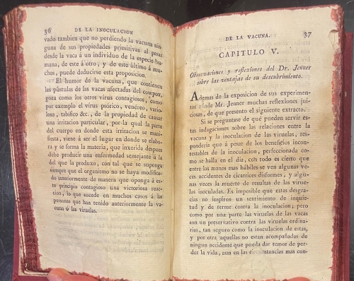 Portada de Tratado Hist�rico y Pr�ctico de la Vacuna - J. L. Moreau de la Sarthe