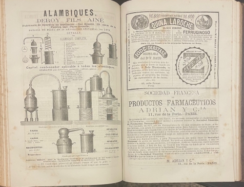 Portada de La Oficina de Farmacia Espa�ola seg�n Dorvault. Suplementos de la Segunda Parte - Jos� Pontes y Rosales
