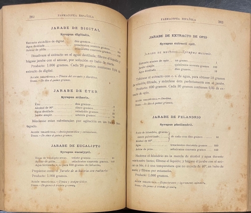 Portada de Farmacopea Oficial Espa�ola