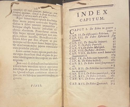 Portada de Tractatus de Febribus  - Antonio Fizes