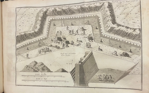Portada de La Science des Ingenieurs dasn la Conduite des Travaux de Fortification et D'Architecture Civile - Belidor