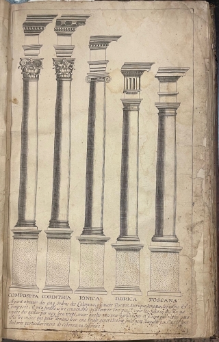 Portada de Reigle des Cinq Ordres D'Architecture - Vignola
