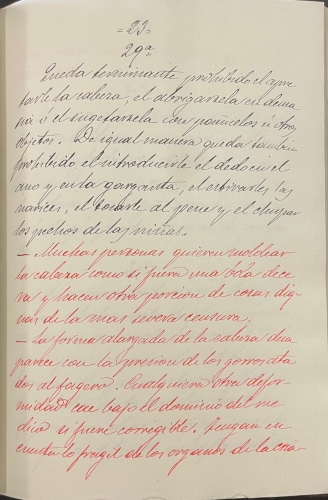 Portada de Manuscrito original del Dr. Tom�s Valera Jim�nez. M�ximas Sanitarias relativas al parto, al puerperio y la lactancia. - Dr. Tomas Valera Jimenez