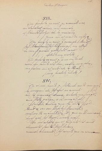 Portada de Rimas - Gustavo Adolfo Becquer
