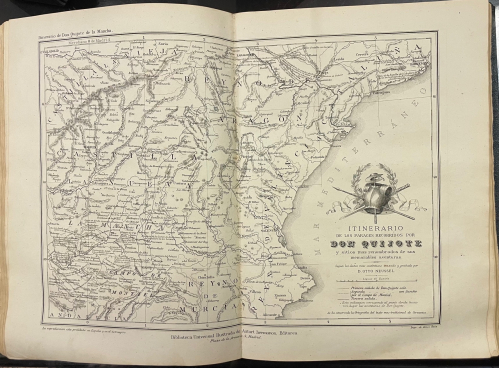 Portada de El Ingenioso Hidalgo Don Quijote de la Mancha - Miguel de Cervantes Saavedra
