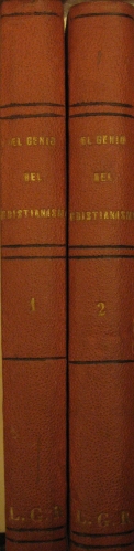 Portada de El Genio Del Cristianismo � Bellezas De La Religi�n Cristiana - Vizconde De Chateaubriand