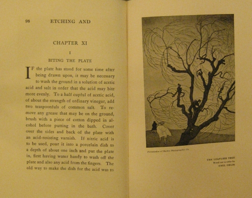 Portada de Etching & Other Graphic Arts - George T. Plowman