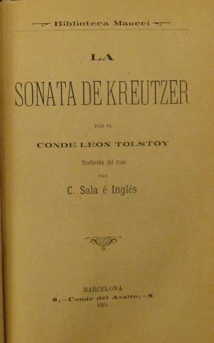 Portada de Amo y Criado. La Sonata De Kreutzer. El Matrimonio. Madame De Pompadour En Compiegne o La Sobrina De Poussin  - Leon Tolstoy. Amadeo De Bast