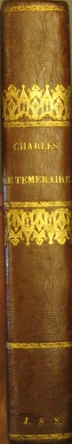 Portada de Oeuvres. Charles Le T�m�raire - Walter Scott