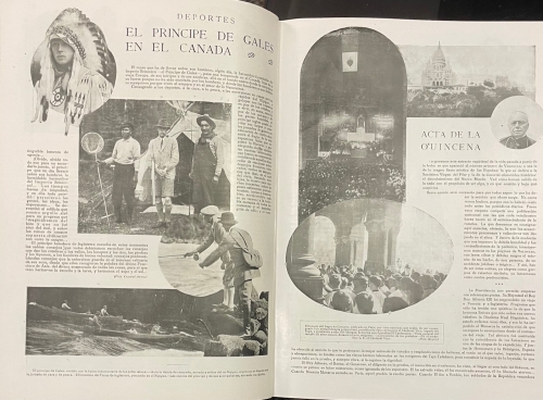 Portada de Voluntad. Revista Quincenal. Del n� 1, 12 De Octubre De 1919 al n�  24, 1� De Noviembre De 1920. Completo.