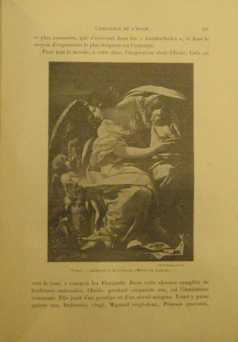 Portada de La Peinture XVII et XVIII siecles - Louis Gillet
