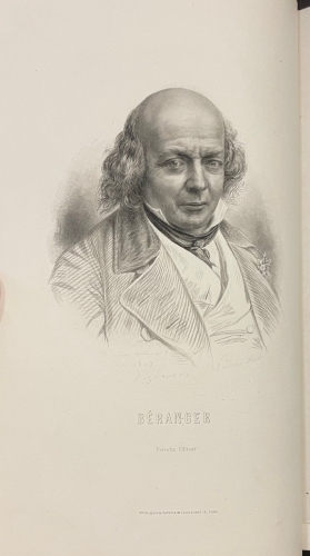 Portada de Oeuvres Compl�tes De P.J. De B�ranger. Tome Premier - Beranger
