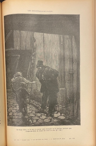 Portada de Les Myst�res de Paris. Celebres romans Fran�ais - Eugene S�e
